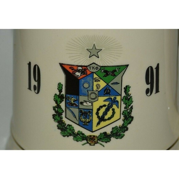 Vintage University of California TKO Fraternity Ceramic Beer Stein 1991 “JTJ” - Picture 2 of 7